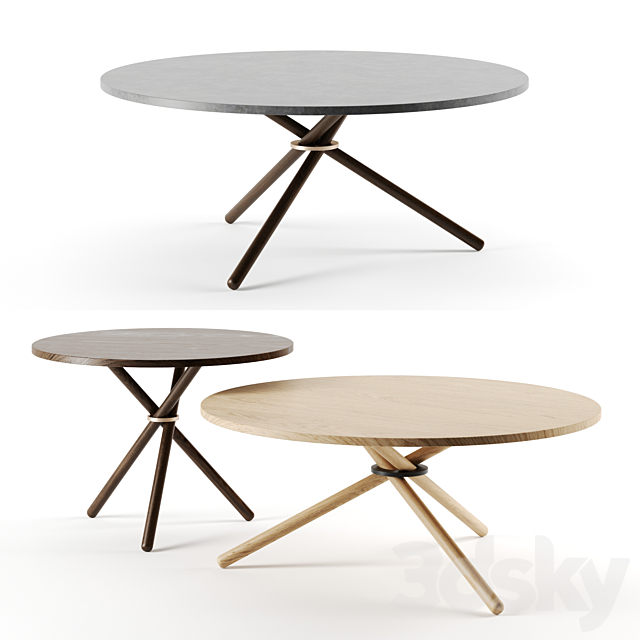 Coffee Tables Set by Eberhart 3DSMax File - thumbnail 1