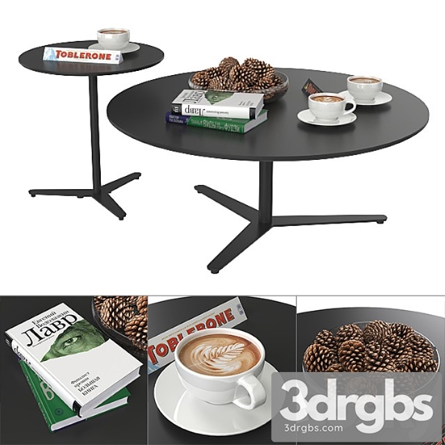 Coffee tables signal lecco. 2 3dsmax Download - thumbnail 1