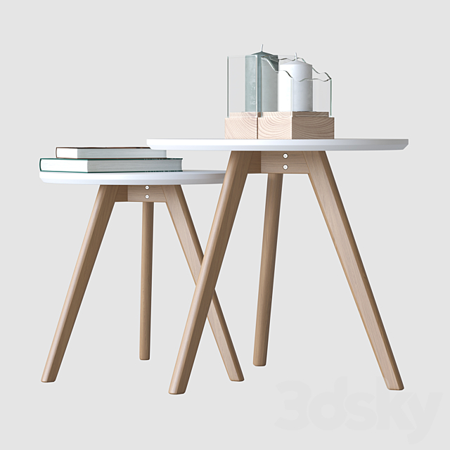 Coffee tables Signal Milan 3DSMax File - thumbnail 2