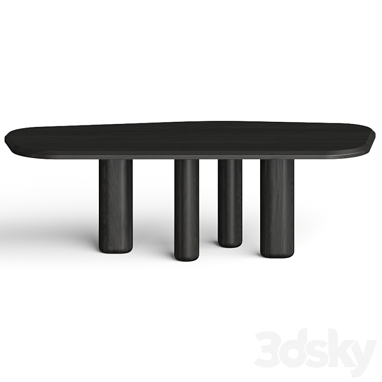 Collection Particuliere Rough Dining Tables 3DS Max - thumbnail 2