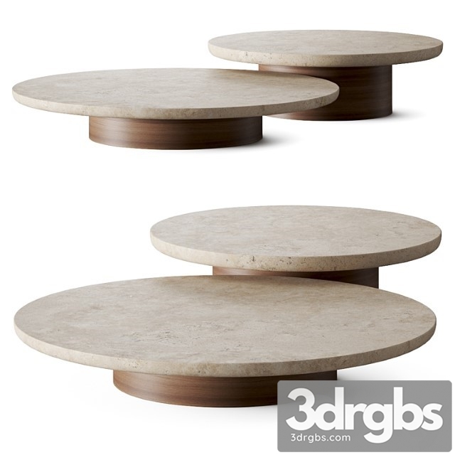 Collector Lessa Coffee Tables 3dsmax Download - thumbnail 1