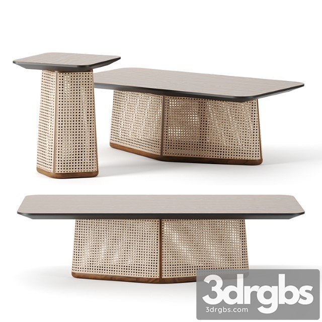 Colony Coffee Tables by Miniforms 3dsmax Download - thumbnail 1