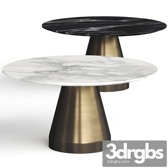 Commune Cone Round Dining Table 1 3dsmax Download - thumbnail 1