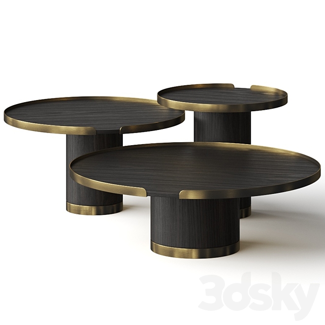 Como Furniture Victoria Coffee Tables 3DSMax File - thumbnail 1