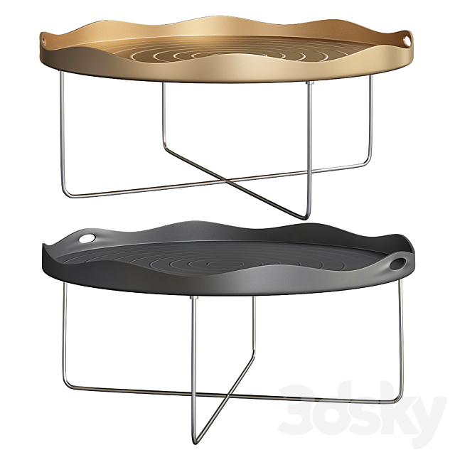 Cora Big Coffee Table Urbano 3DSMax File - thumbnail 1