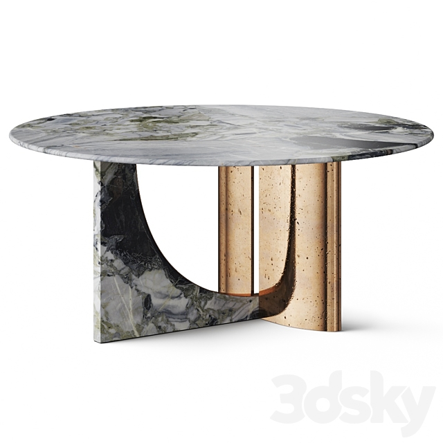 Cornelio Cappellini Hessentia Spinnaker Dining Table 3DSMax File - thumbnail 1