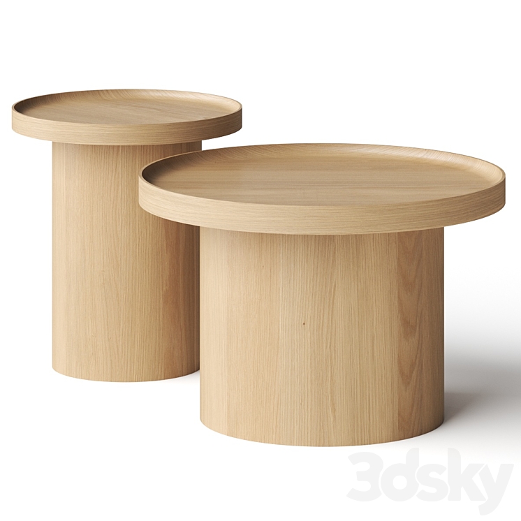 Cosmorelax Montenot by Cosmo Coffee Side Table 3DS Max Model - thumbnail 3