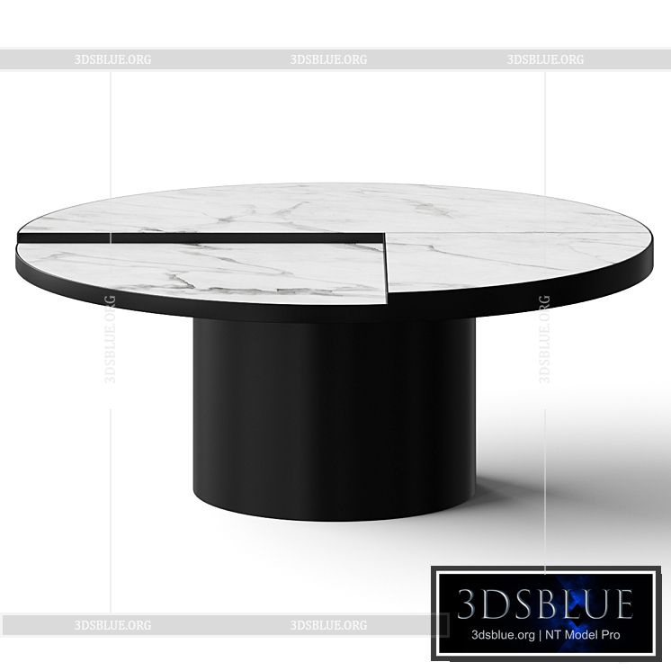 Cosmorelax Vaso Marable Coffee Table by Cosmo 3DS Max - thumbnail 3