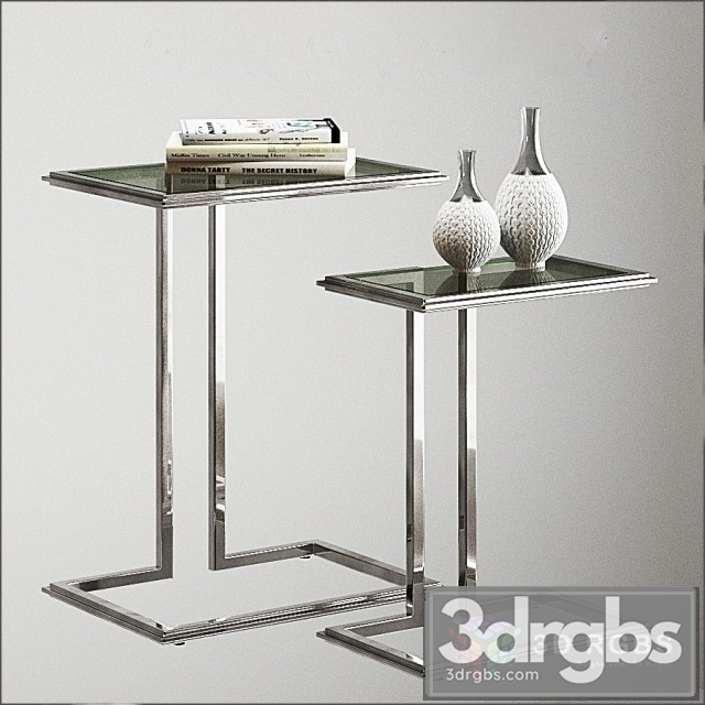 Cozy Up Table Stainless Global Views 3dsmax Download - thumbnail 1