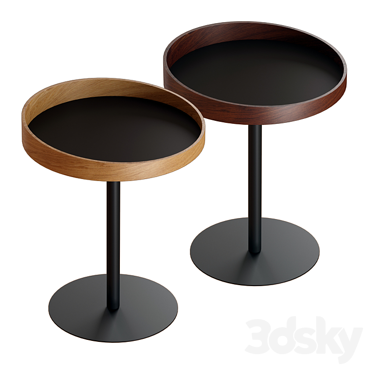 CRATER END TABLE 3DS Max - thumbnail 2