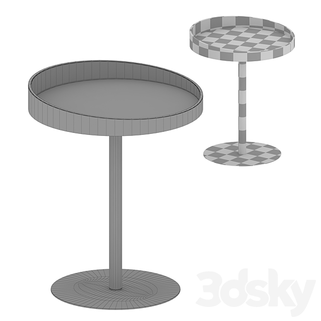 CRATER END TABLE 3DSMax File - thumbnail 5