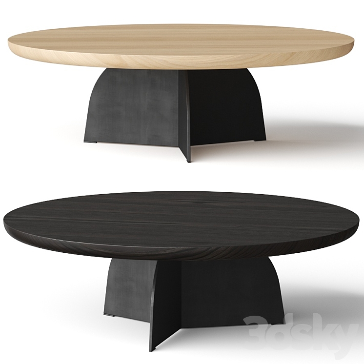 Croft hous tula coffee tables 3DS Max Model - thumbnail 1