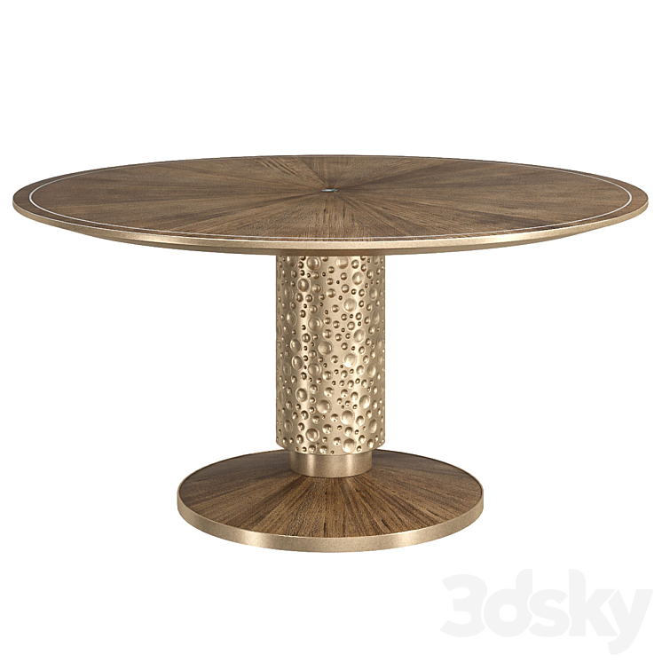 Culinary Circle Caracole Table 3DS Max Model - thumbnail 1