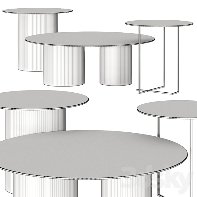 Da a I-Tube Coffee Tables 3DSMax File - thumbnail 2