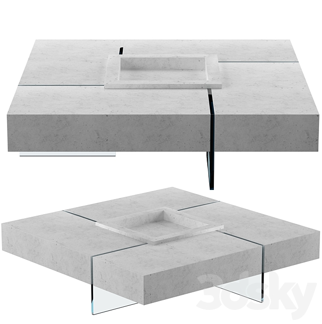 Dali Coffee Table 3DSMax File - thumbnail 1