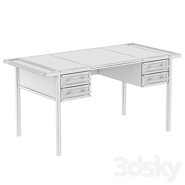 Dantone Home Contempo Desk 3DSMax File - thumbnail 3