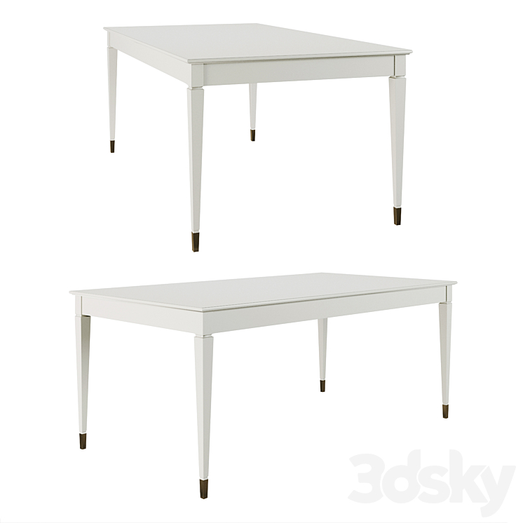 Dantone Home Table Phoenix 3DS Max Model - thumbnail 1