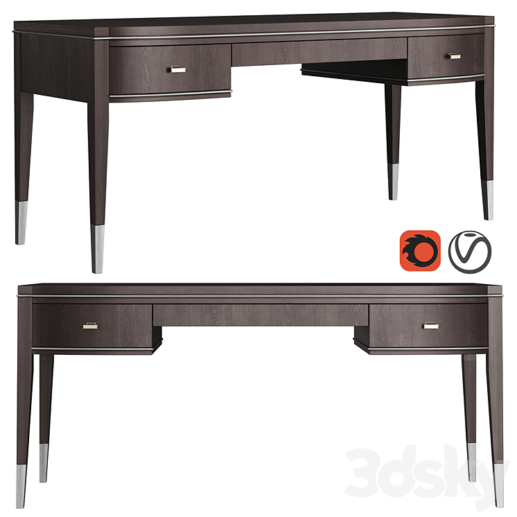 Dantone Home Writing desk Grand 3DS Max - thumbnail 1