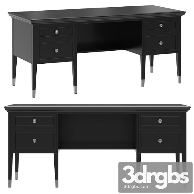 Dantone home writing desk stafford 2 3dsmax Download - thumbnail 1