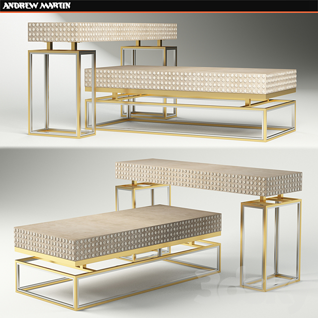 Daphne Coffee _ Console Table 3DSMax File - thumbnail 1