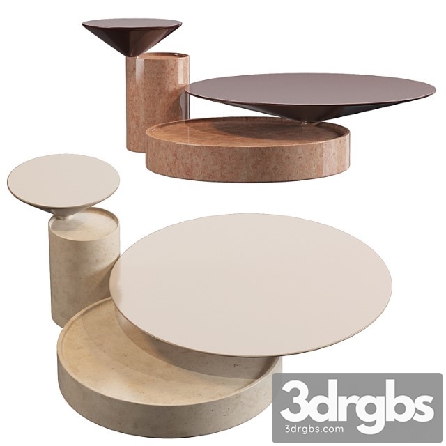 De La Espada Laurel Coffee Side Table 3dsmax Download - thumbnail 1