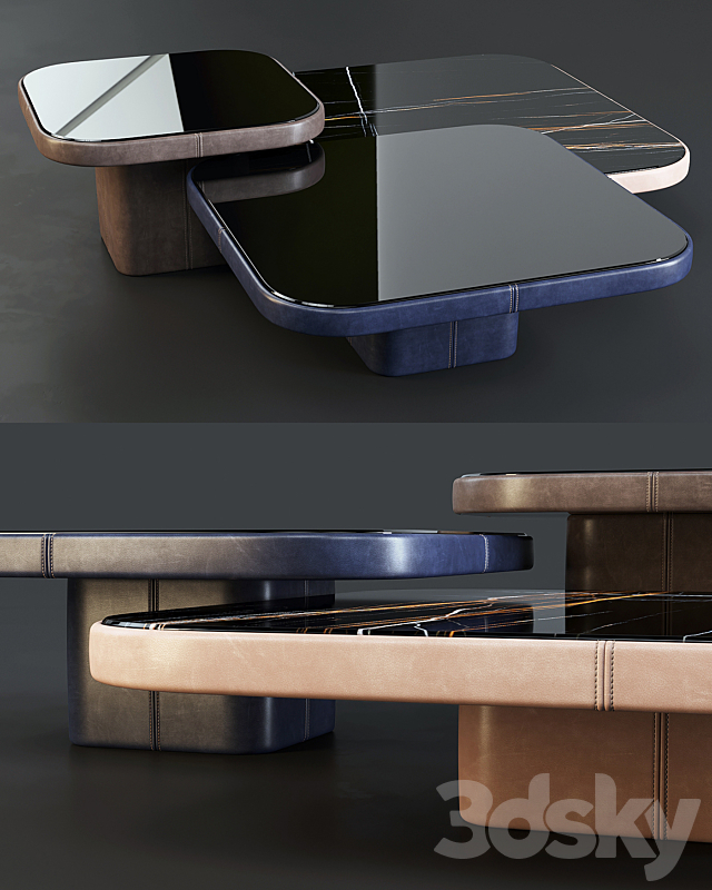 de Sede: Coffee Table – DS-3011 3DS Max Model - thumbnail 2