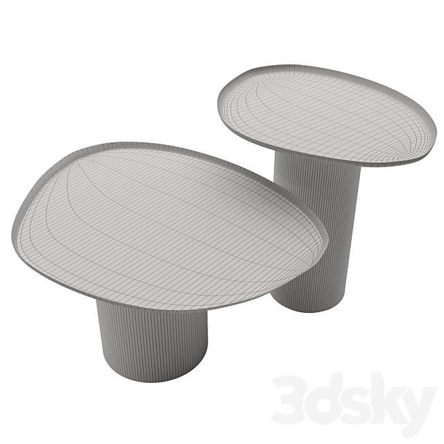 DeCastelli Drops Coffee Table 3DSMax File - thumbnail 3