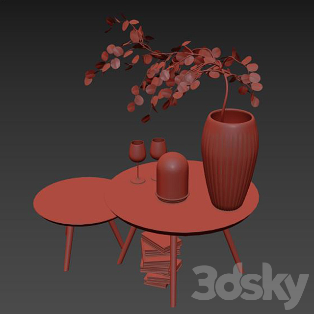 Decor 1 3DS Max Model - thumbnail 2