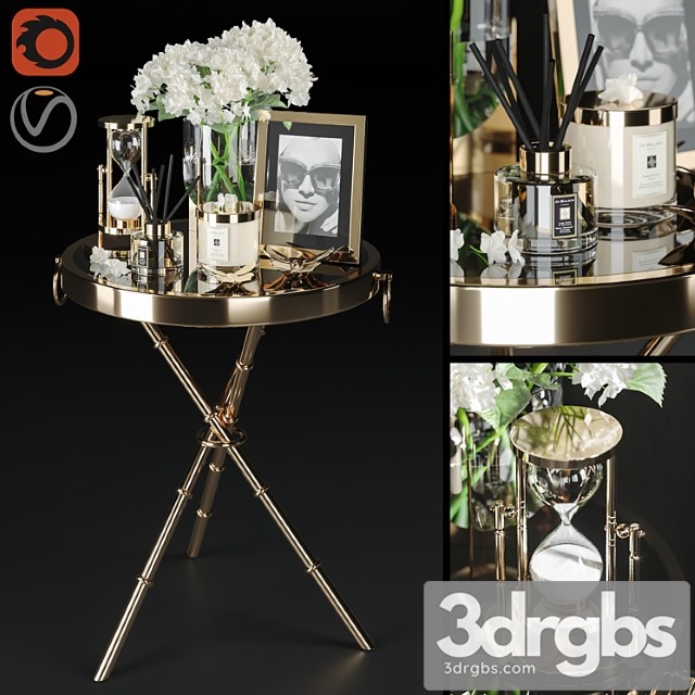 Decoration set 10 2 3dsmax Download - thumbnail 1