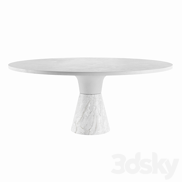 Demarco Dining Table _ Dining Table 3DSMax File - thumbnail 3