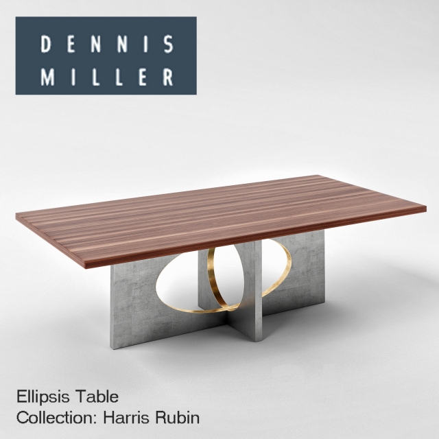 Dennis Miller ElipsisTable 3DS Max - thumbnail 3