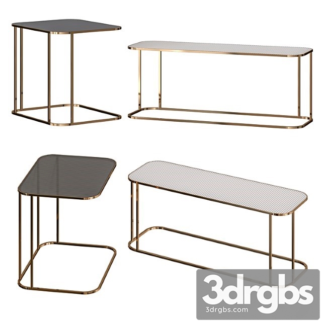 Desiree Divani Arlon Side Table 3dsmax Download - thumbnail 1