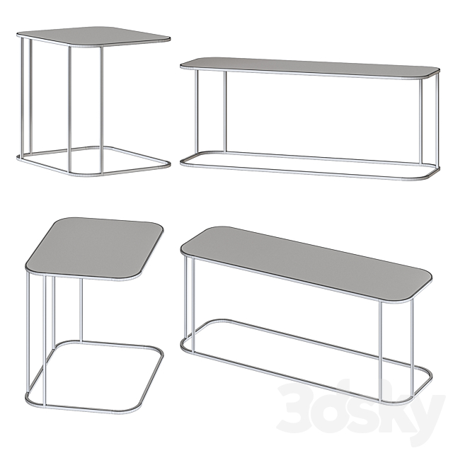 Desiree Divani Arlon Side Table 3DSMax File - thumbnail 2