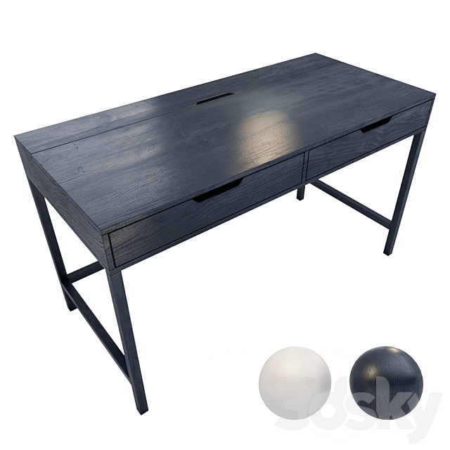 Desk Ikea Alex 3DSMax File - thumbnail 1