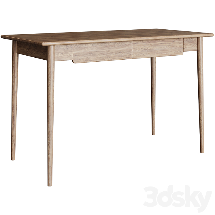 Desk Isa Office Desk Desk 3DS Max Model - thumbnail 1