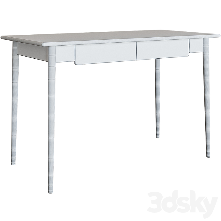 Desk Isa Office Desk Desk 3DS Max - thumbnail 2