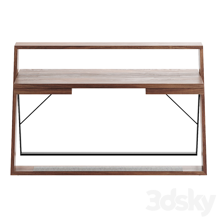 Desk MQ1903DK ANGEL CERDA 3DS Max Model - thumbnail 2