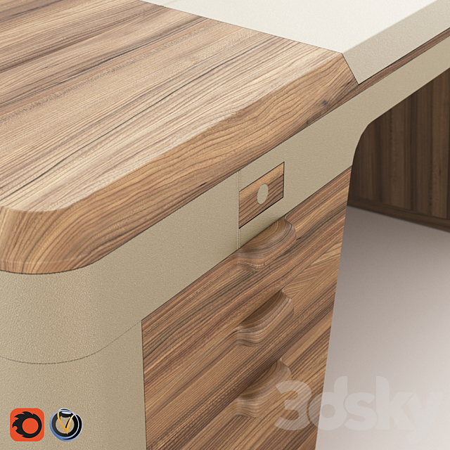 Desk Porada Flavio 3DSMax File - thumbnail 3