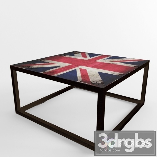 Dialma Brown Coffe Table 3dsmax Download - thumbnail 1