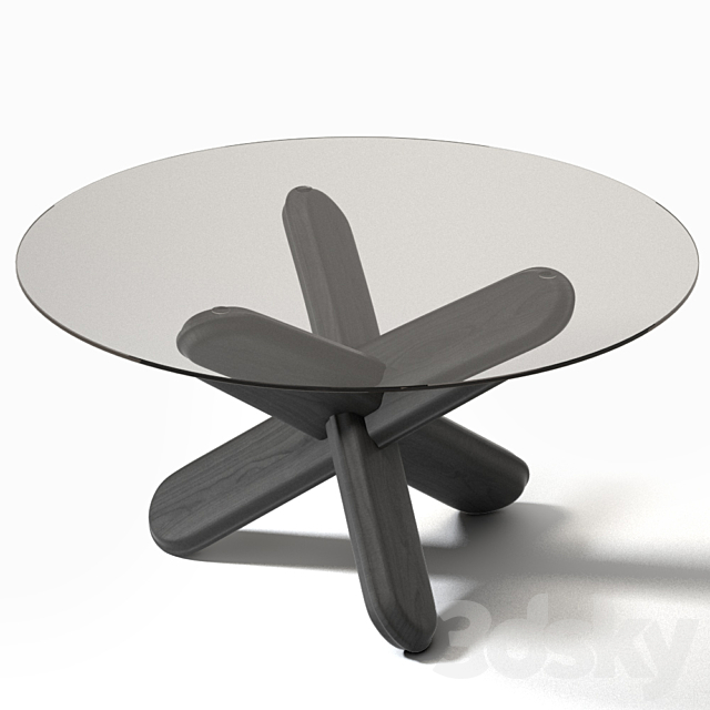 Ding Coffee Table 3DSMax File - thumbnail 1