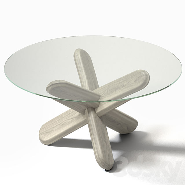 Ding Coffee Table 3DSMax File - thumbnail 2