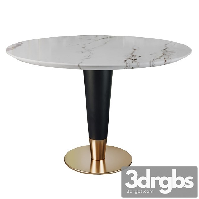 Dining Table 74 3dsmax Download - thumbnail 1