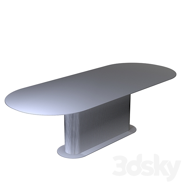 Dining table ALF DaFre Rigadin 3DSMax File - thumbnail 3