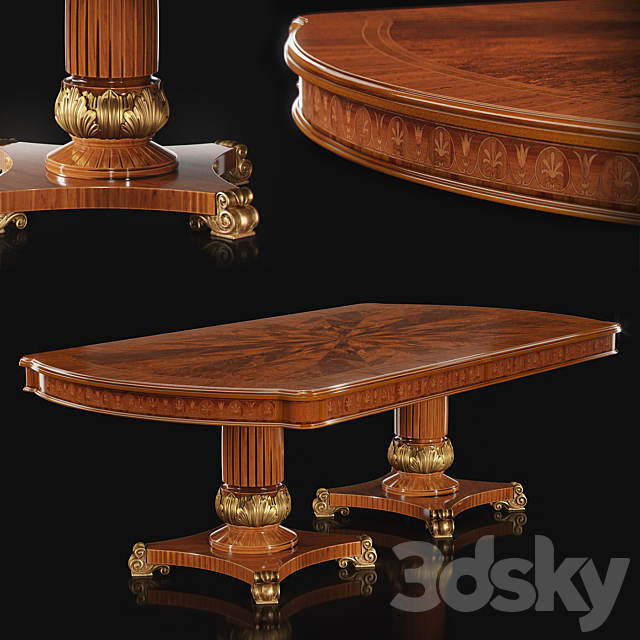 Dining table Armando Rho 3DSMax File - thumbnail 1