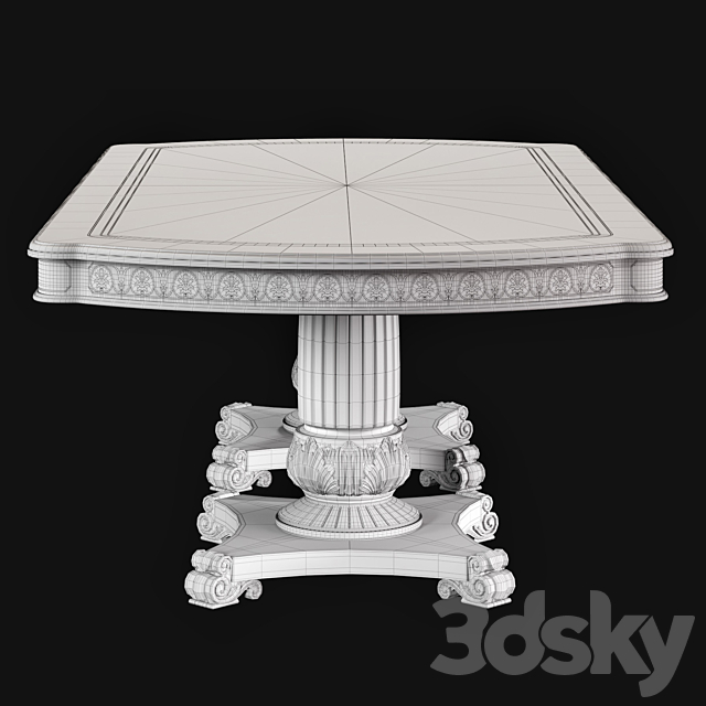 Dining table Armando Rho 3DSMax File - thumbnail 3