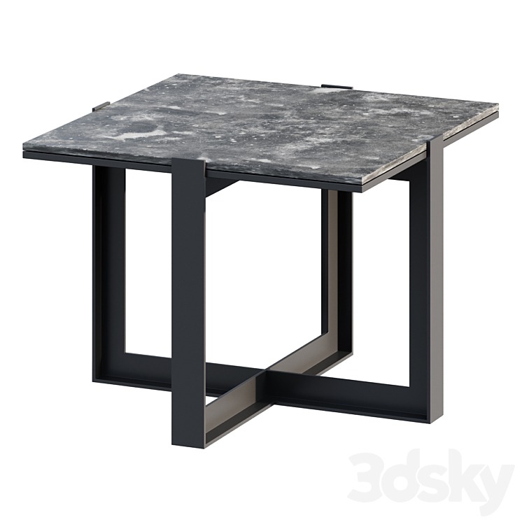 Dining table BOREK FARO BIJZETTAFEL 3DS Max - thumbnail 1