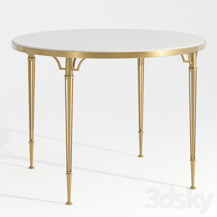 Dining table Comes Around! Caracole 3DS Max - thumbnail 1