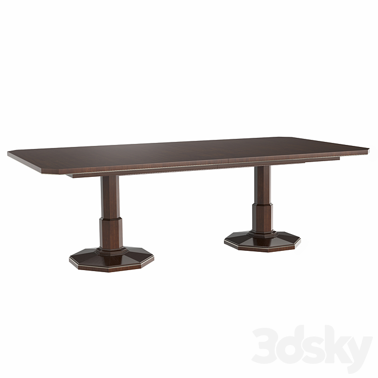 Dining table Cult Classic Caracole 3DS Max Model - thumbnail 1