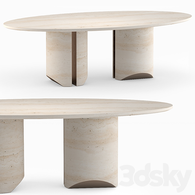 Dining table (DAVID _ NICOLAS 2) 3DSMax File - thumbnail 1