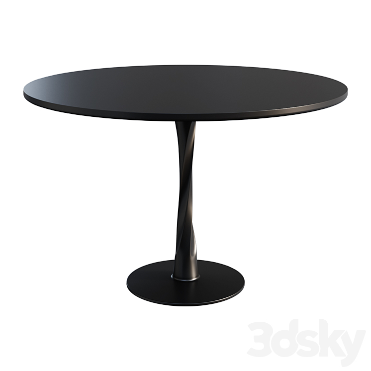 Dining table ETHNICRAFT TORSION ETTAFEL 3DS Max Model - thumbnail 1